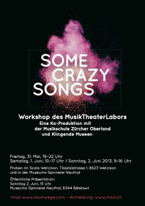 Flyer_some crazy songs
